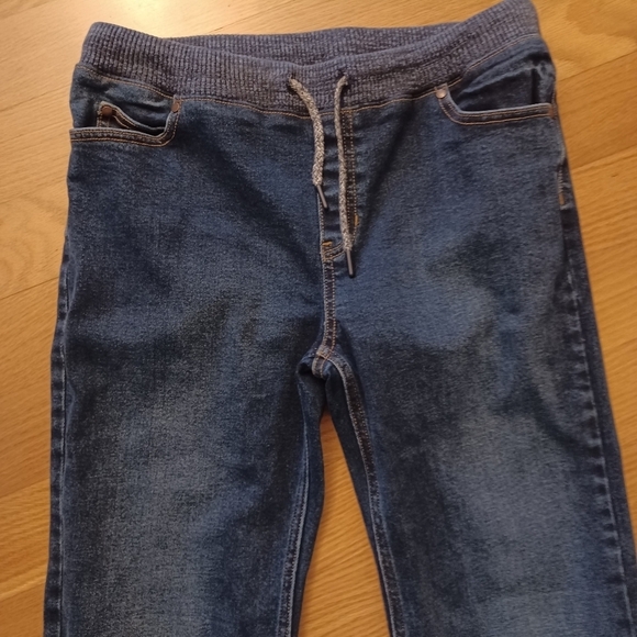 Lands End Boys Husky Iron Knee Stretch Pull On Denim Jeans size Large husky - Picture 3 of 5